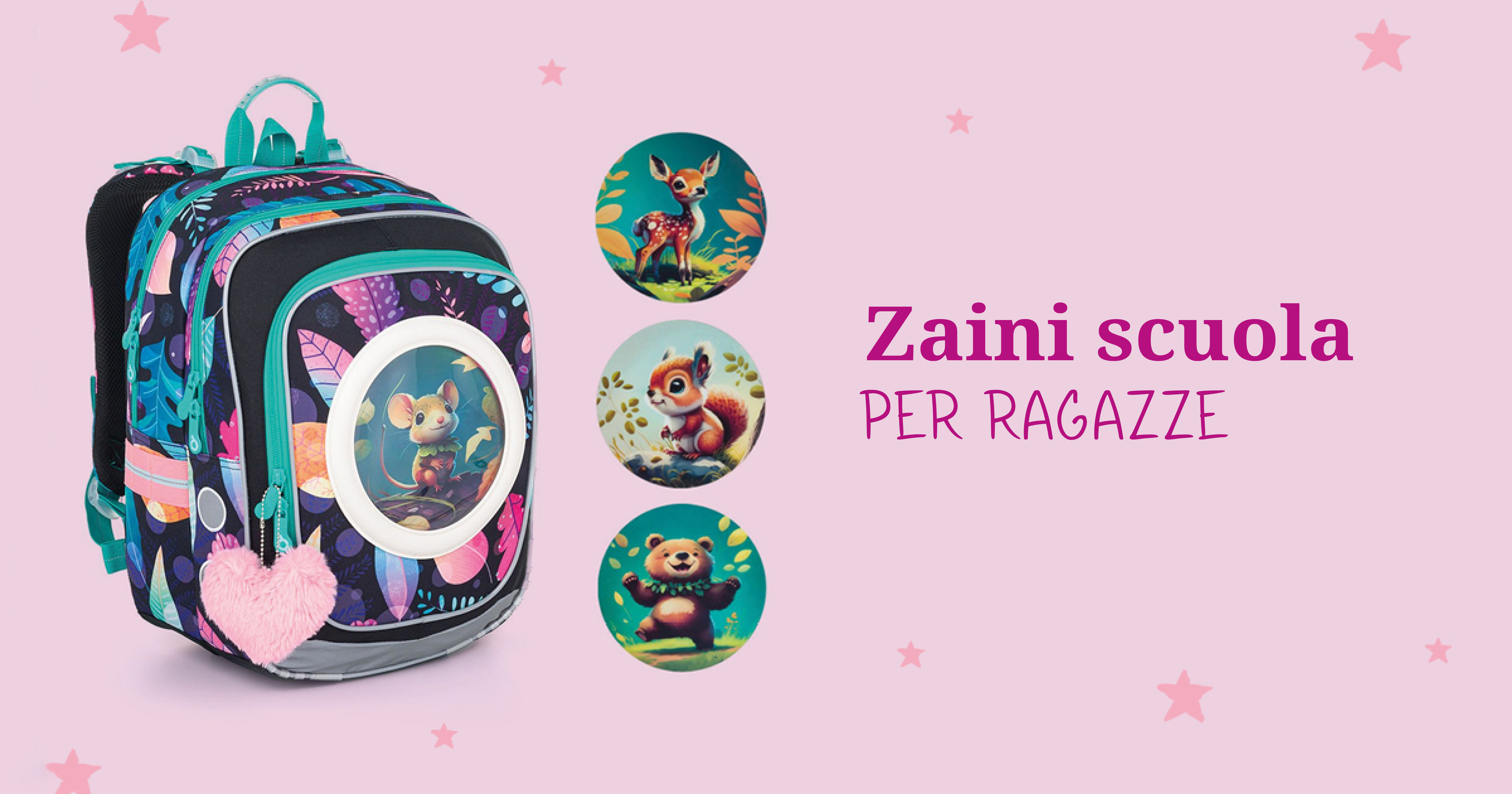 Zaini scuola per ragazze