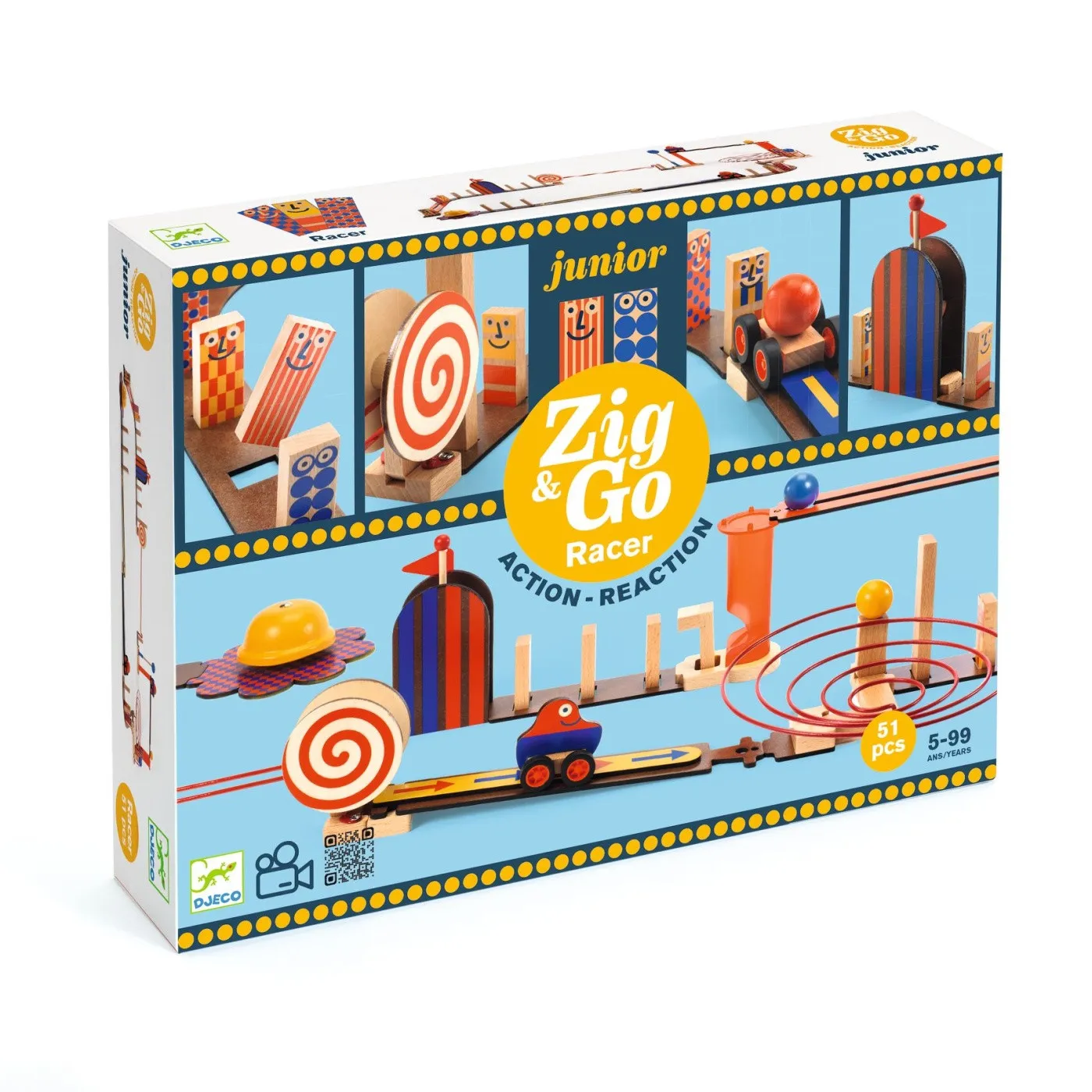 Percorso domino – Zig & Go Junior 