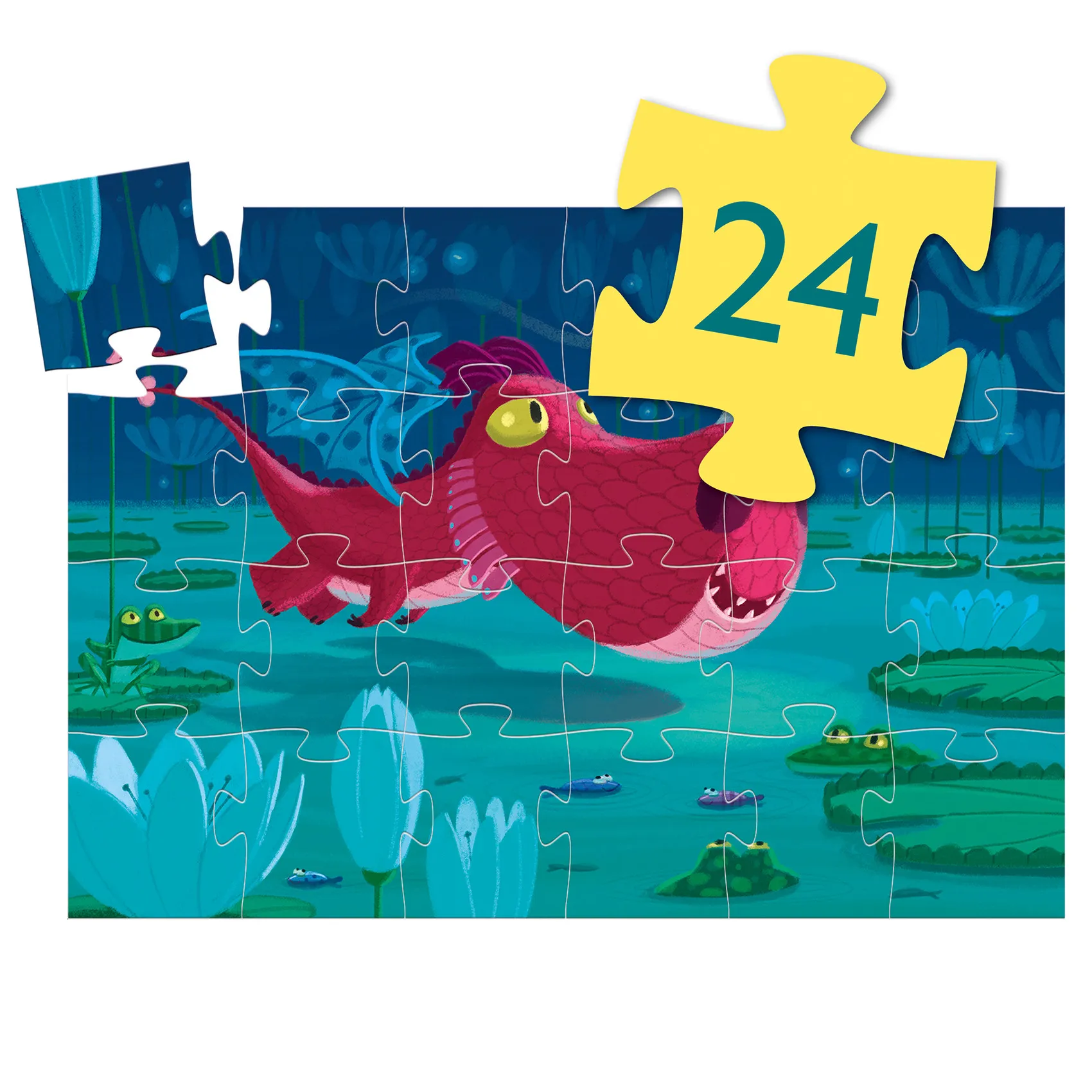 Puzzle - Edmond il drago - 24 pezzi