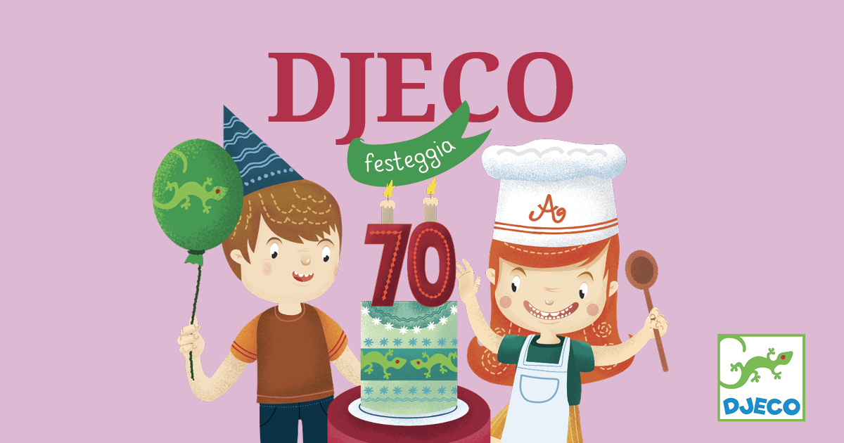 Djeco festeggia 70 anni!