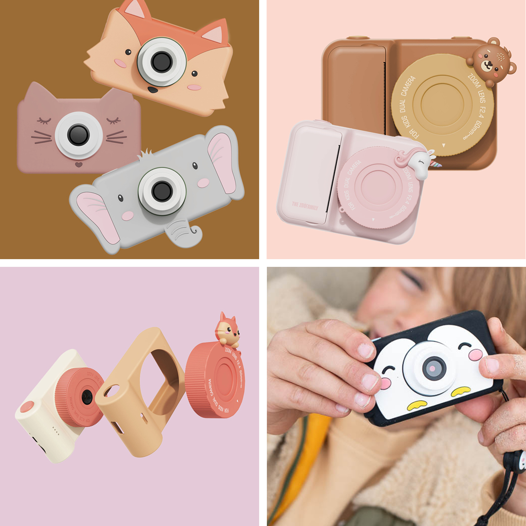 NOVITÀ: Fotocamere e walkie-talkie per bambini The Zoofamily 