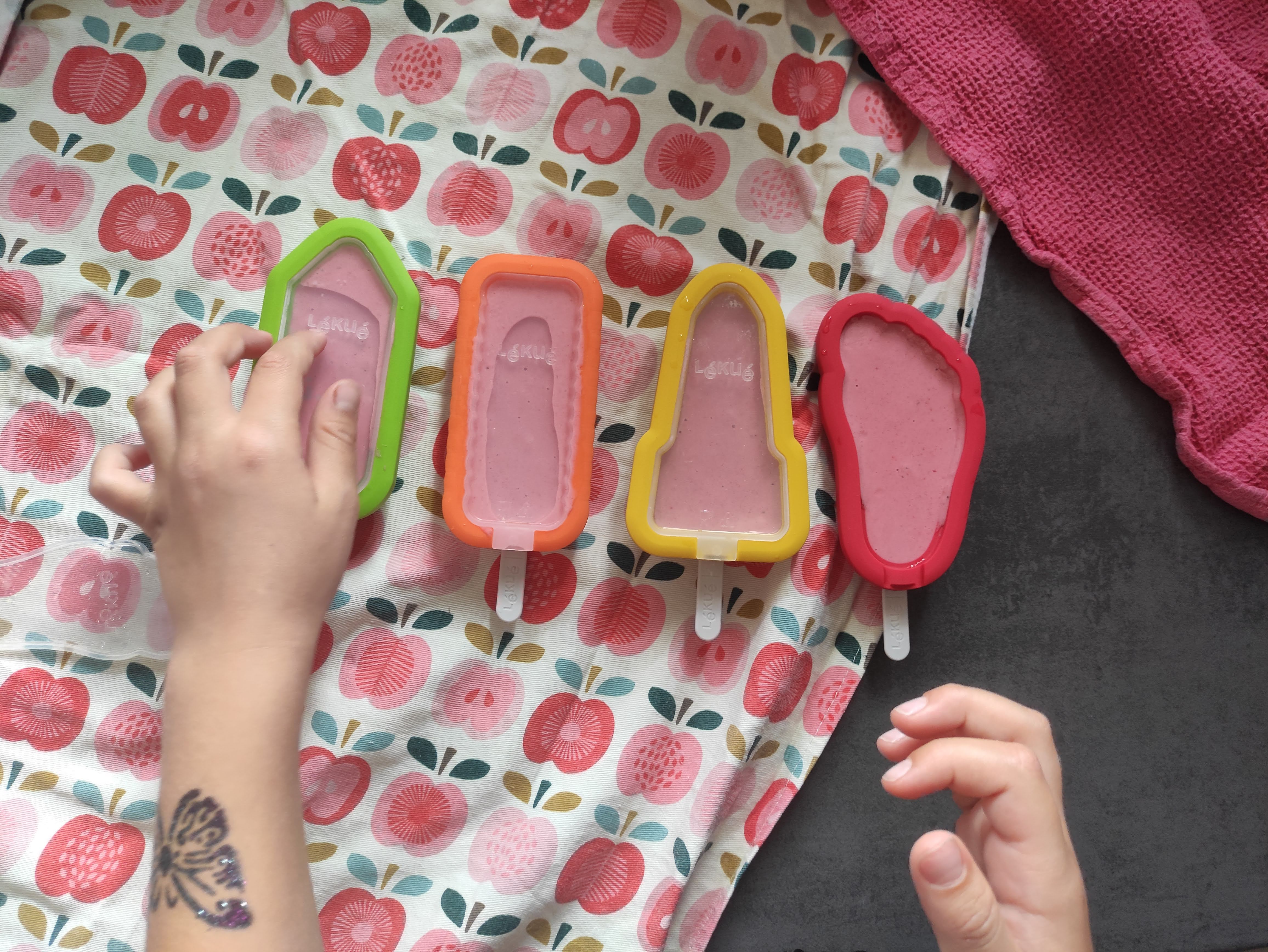 Suggerimento per una sana merenda estiva: Gelato fatto in casa